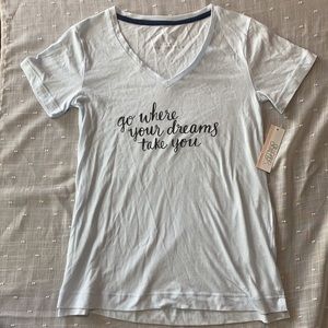 Target Women’s Light Blue Pajama Shirt